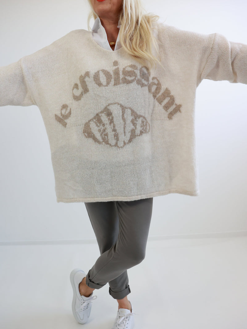 CROISSANT Oversize Pullover - verschiedene Farben