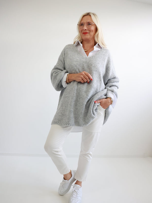 HOLLIE Plus Size Pullover - verschiedene Farben