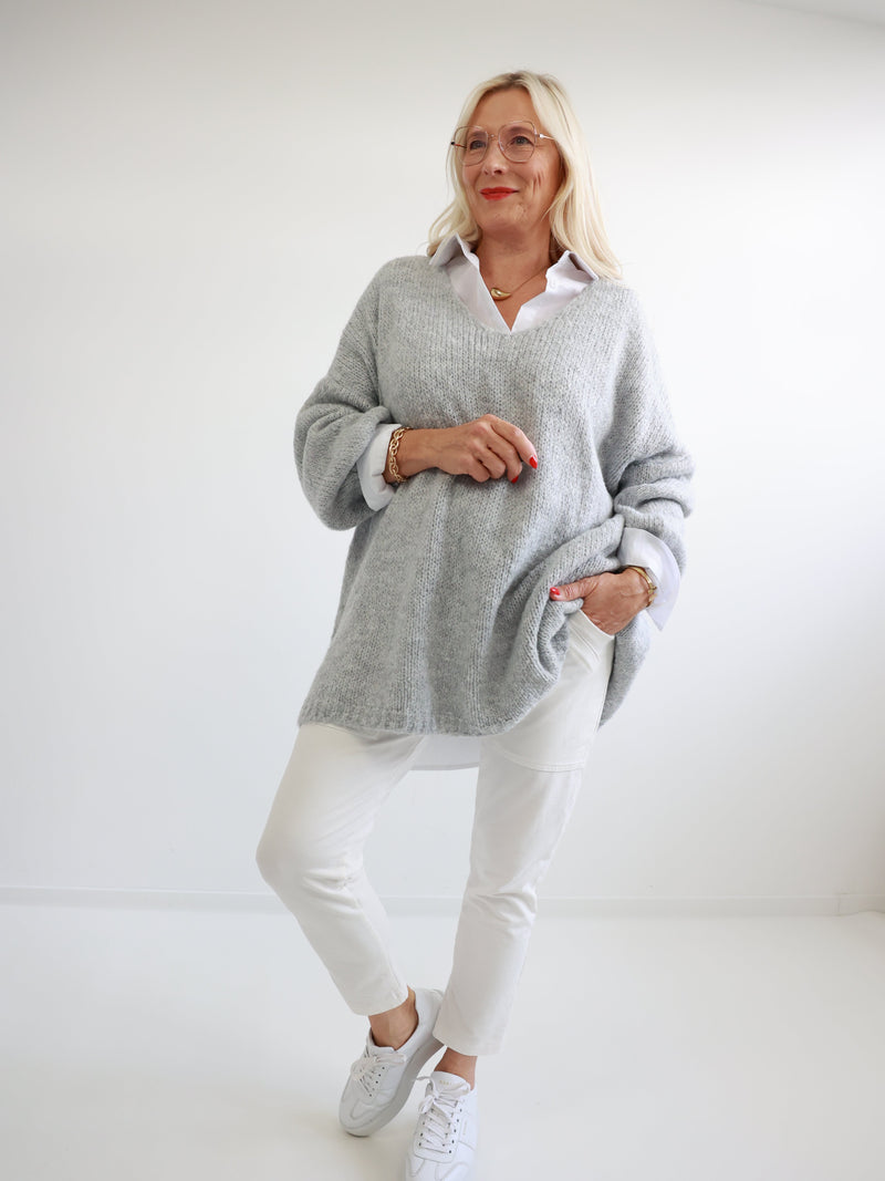 HOLLIE Plus Size Pullover - verschiedene Farben