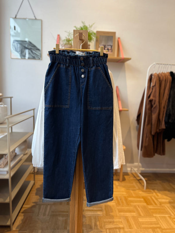 Jeans mit Elastischem Bunt