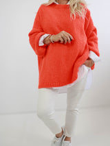 DORA Plus Size Pullover - verschiedene Farben