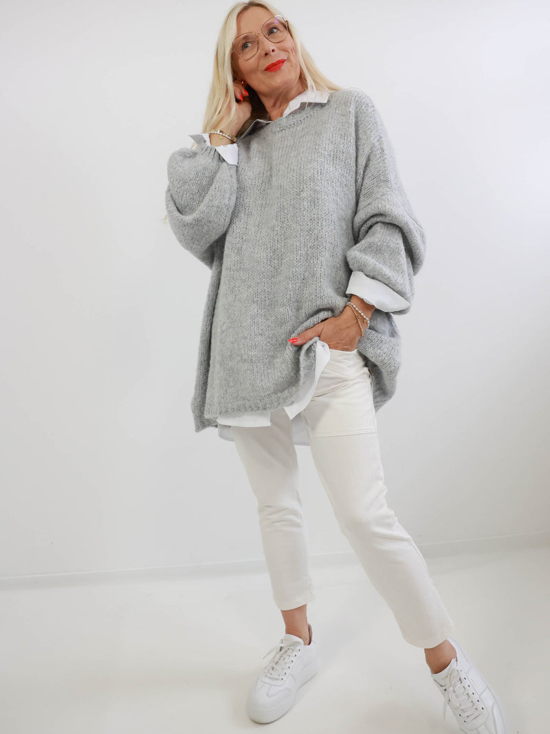 DORA Plus Size Pullover - verschiedene Farben