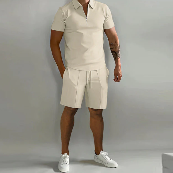 Ikarus - Herren-Sommer-Set Khaki