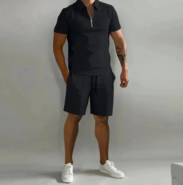 Ikarus - Herren-Sommer-Set Schwarz
