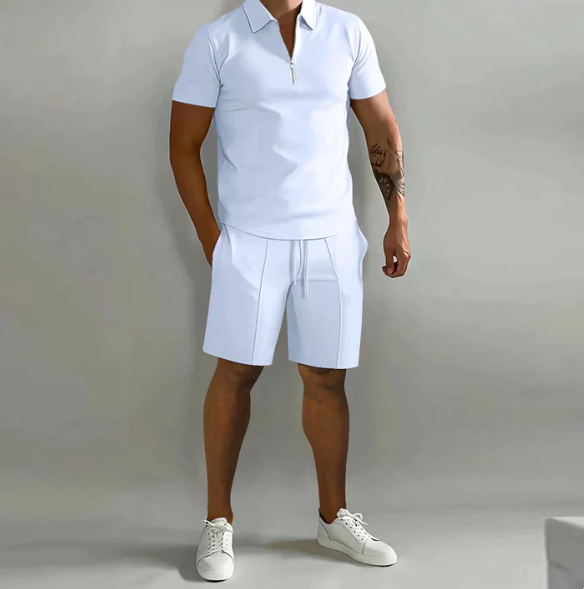 Ikarus - Herren-Sommer-Set WeiB