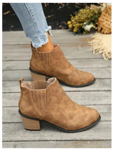Irma – Elegante, Orthopädische Stiefel für Komfort und Stil Braun