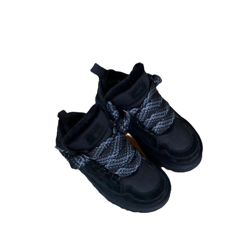 Isabella -Gemütliche Winter Sneakers Schwarz 1