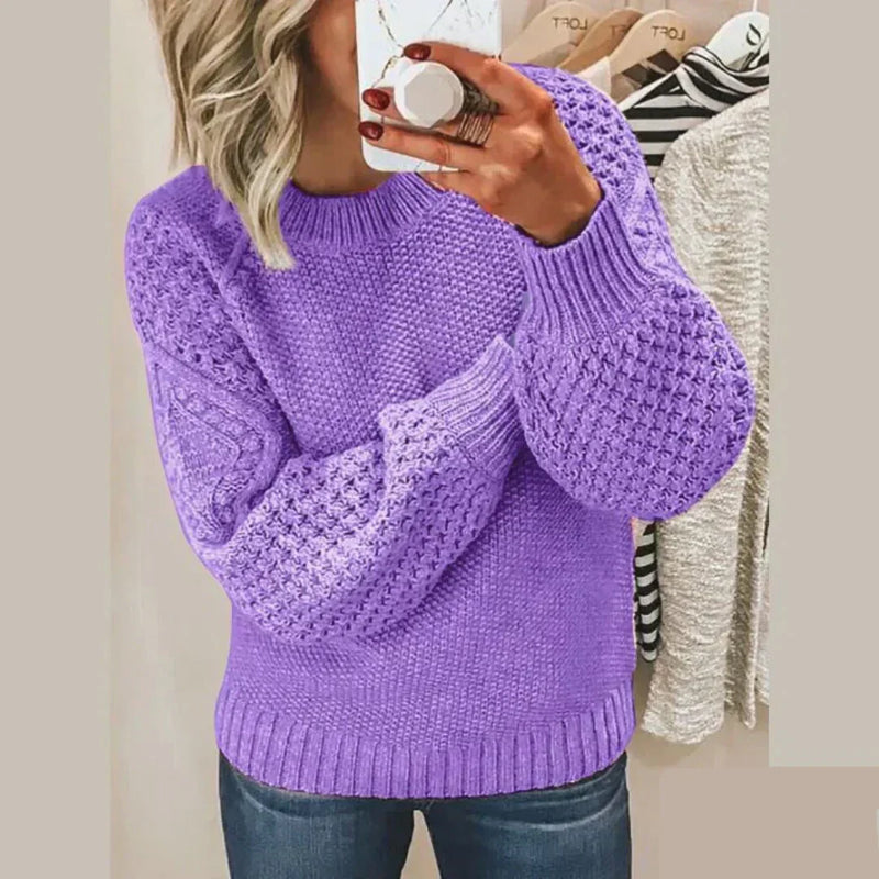 Kayla - Klassischer Pullover aus Wolle