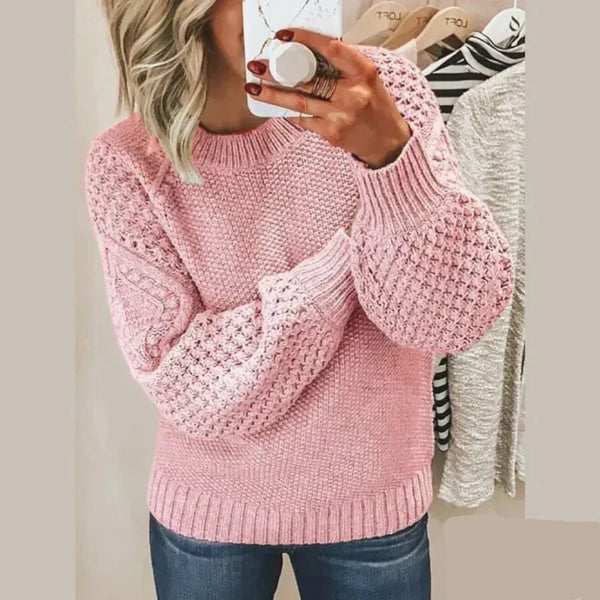 Kayla - Klassischer Pullover aus Wolle