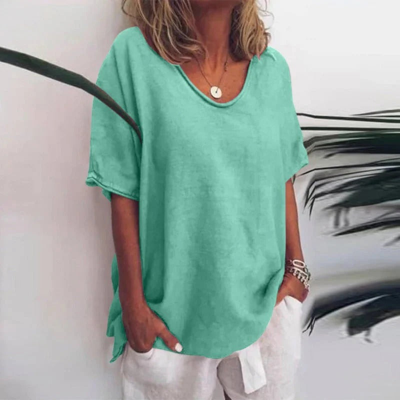 Jacqueline - Elegante Bluse - Grün