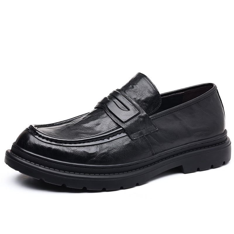 Jamil – Italienische Herren-Loafer aus weichem Lammleder Schwarz