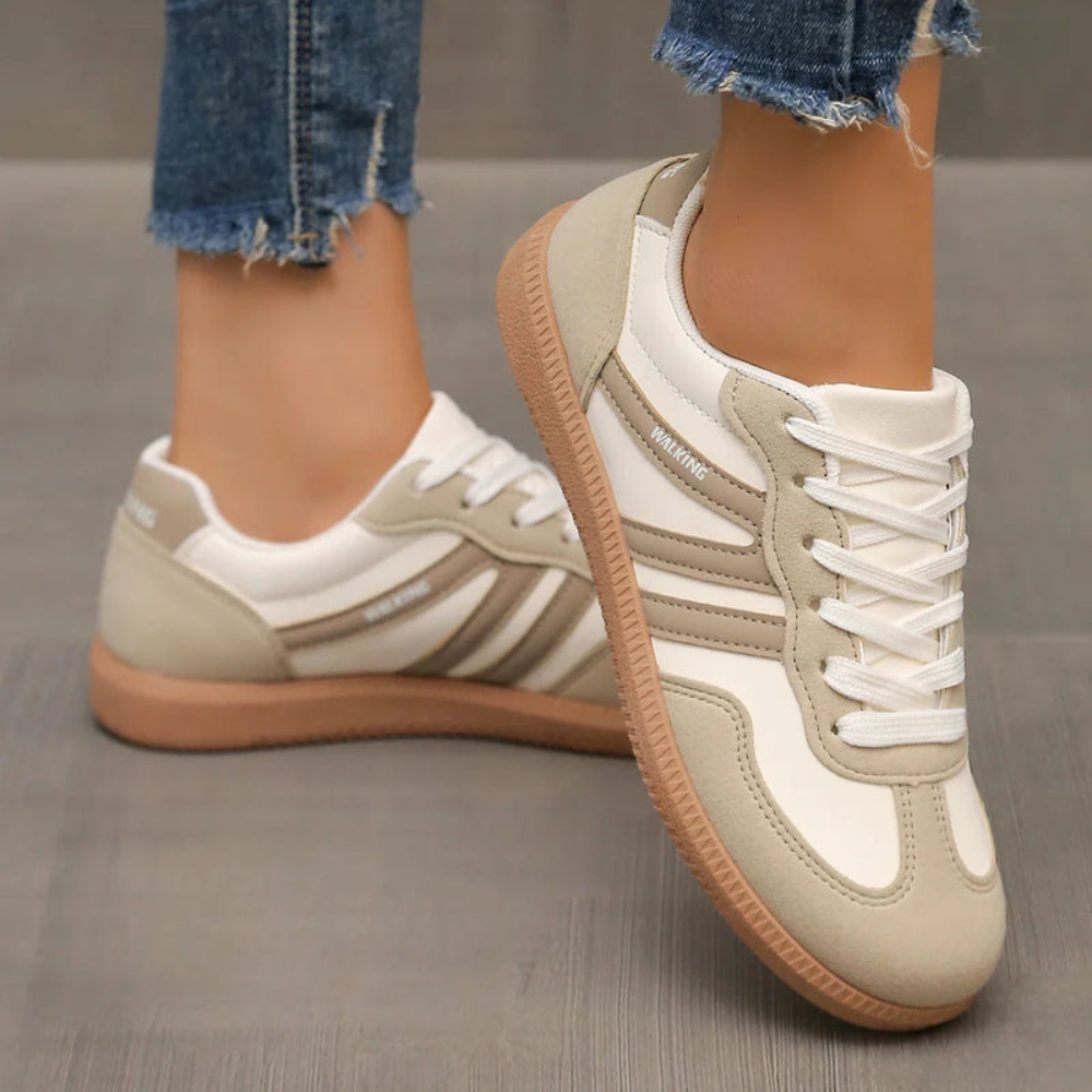 Jelana – Bequeme Damen-Sneaker für Alltag & Freizeit Beige