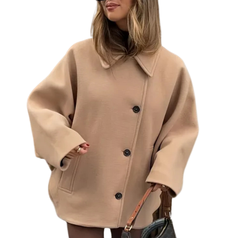 Diana – Lässige Übergangsjacke In Beige