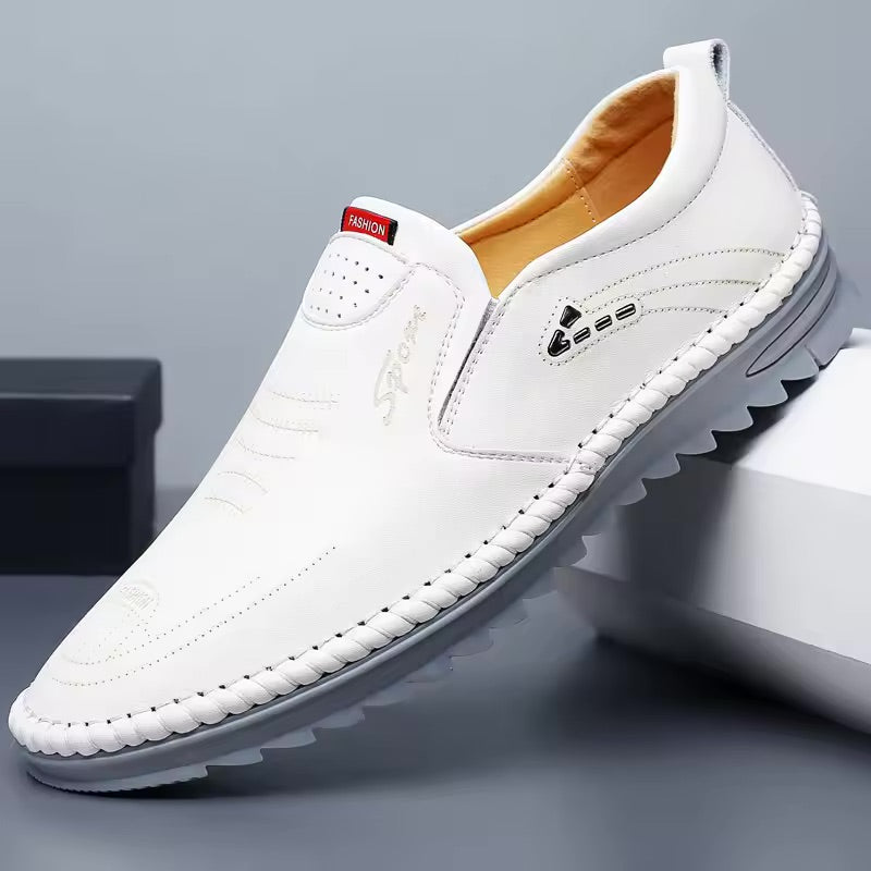 Jodok – Orthopädische Herrenschuhe mit stilvollem Design Weiß