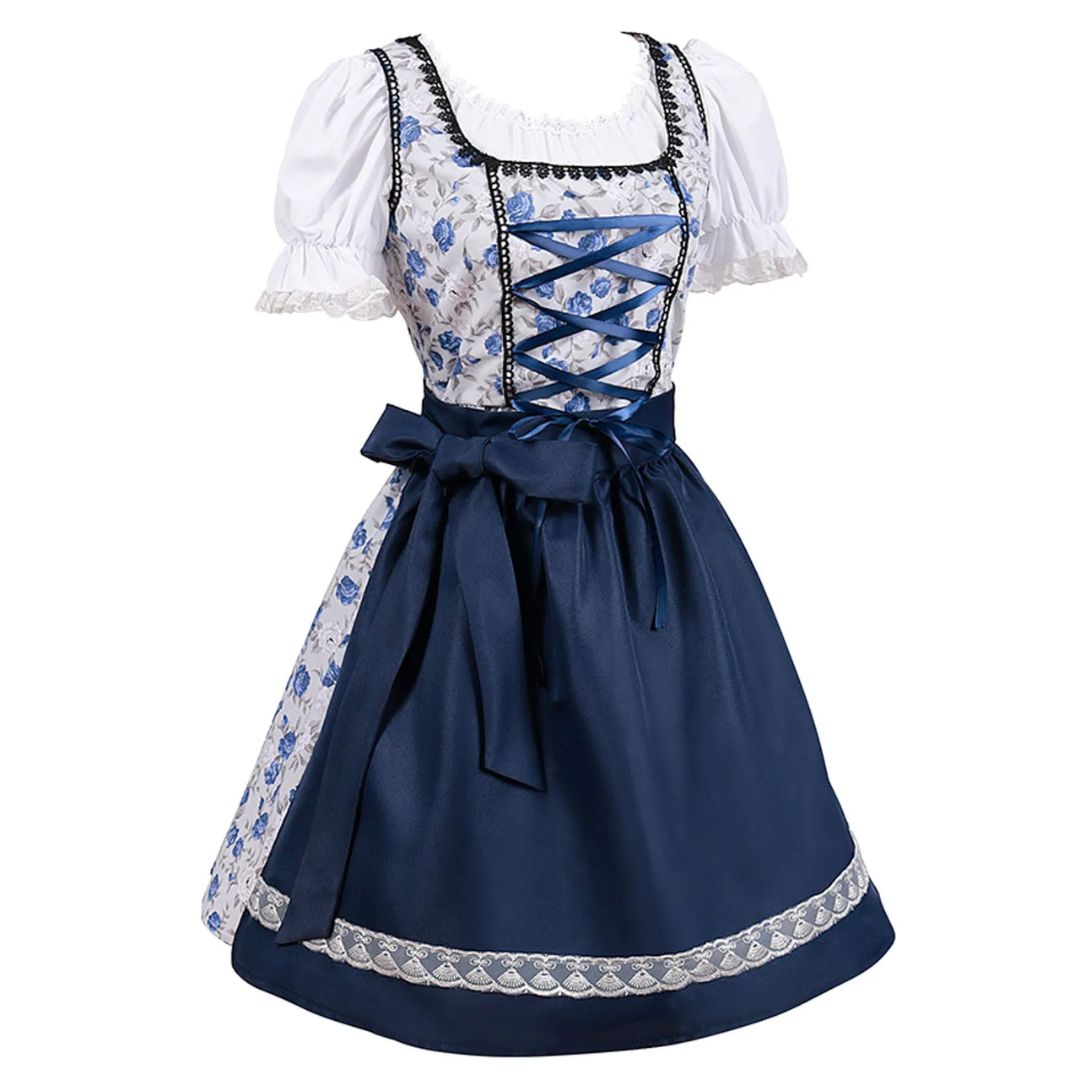 Johanna – Dirndlkleid Damen Elegant Oktoberfest Schürze Traditionell 3