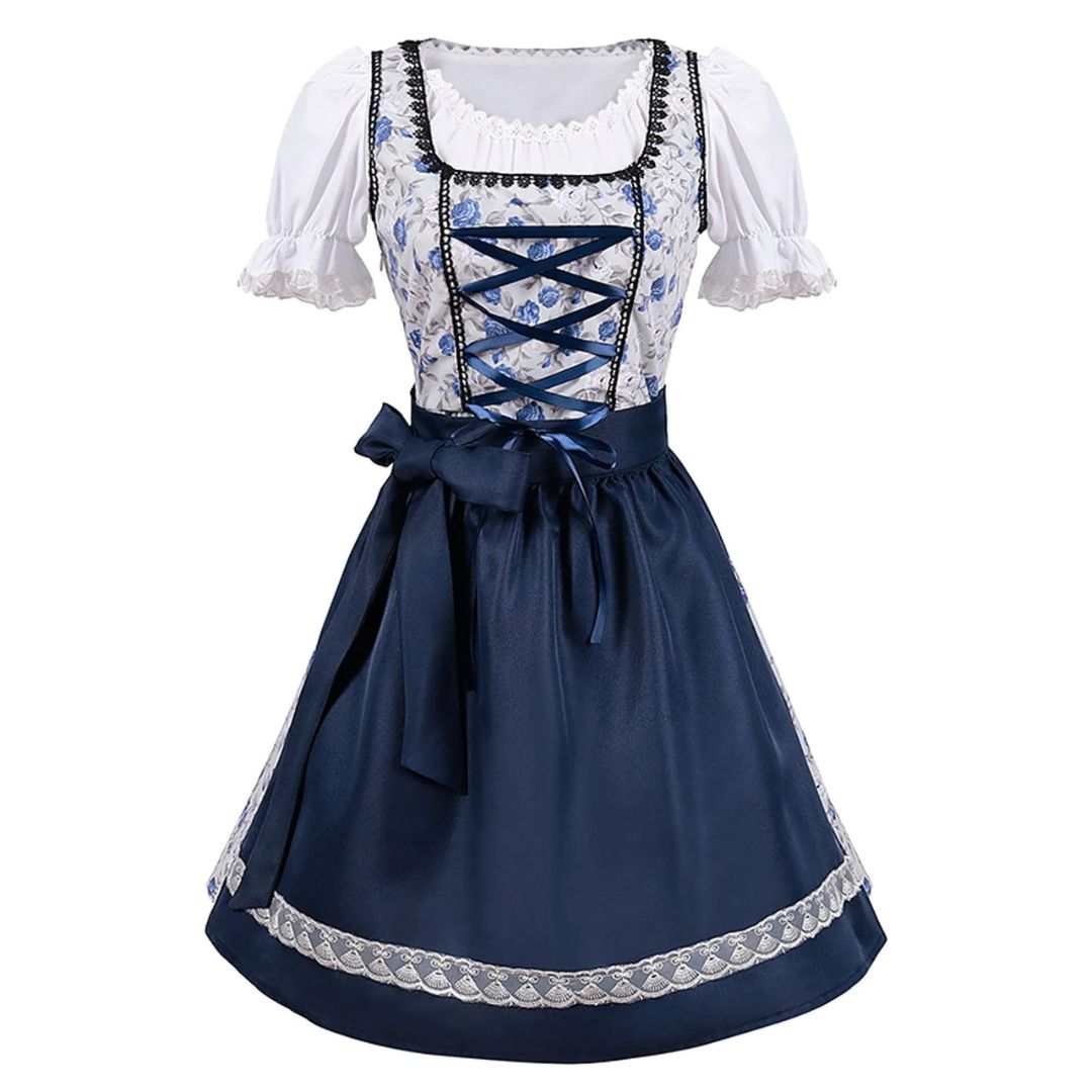 Johanna – Dirndlkleid Damen Elegant Oktoberfest Schürze Traditionell 5