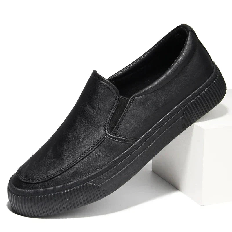 Joris – Herren Slipper Leder Bequem Elegant Minimalistisch 5