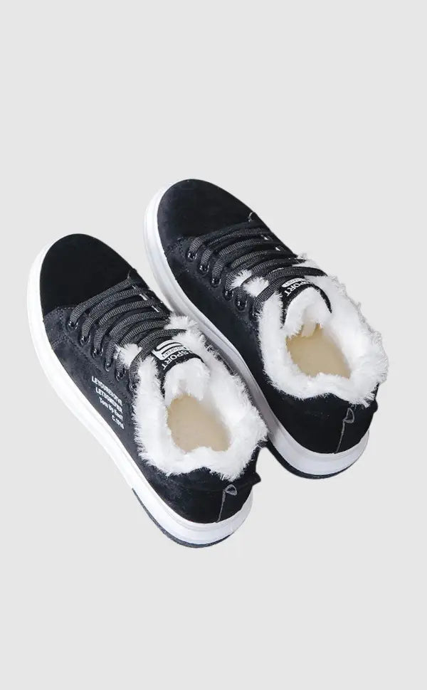 Saphira - Sneaker Winter Warm Klobige Sohle Fleece
