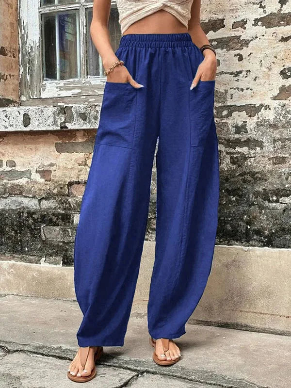 Karolin - Schicke Hosen für Damen MarineBlau