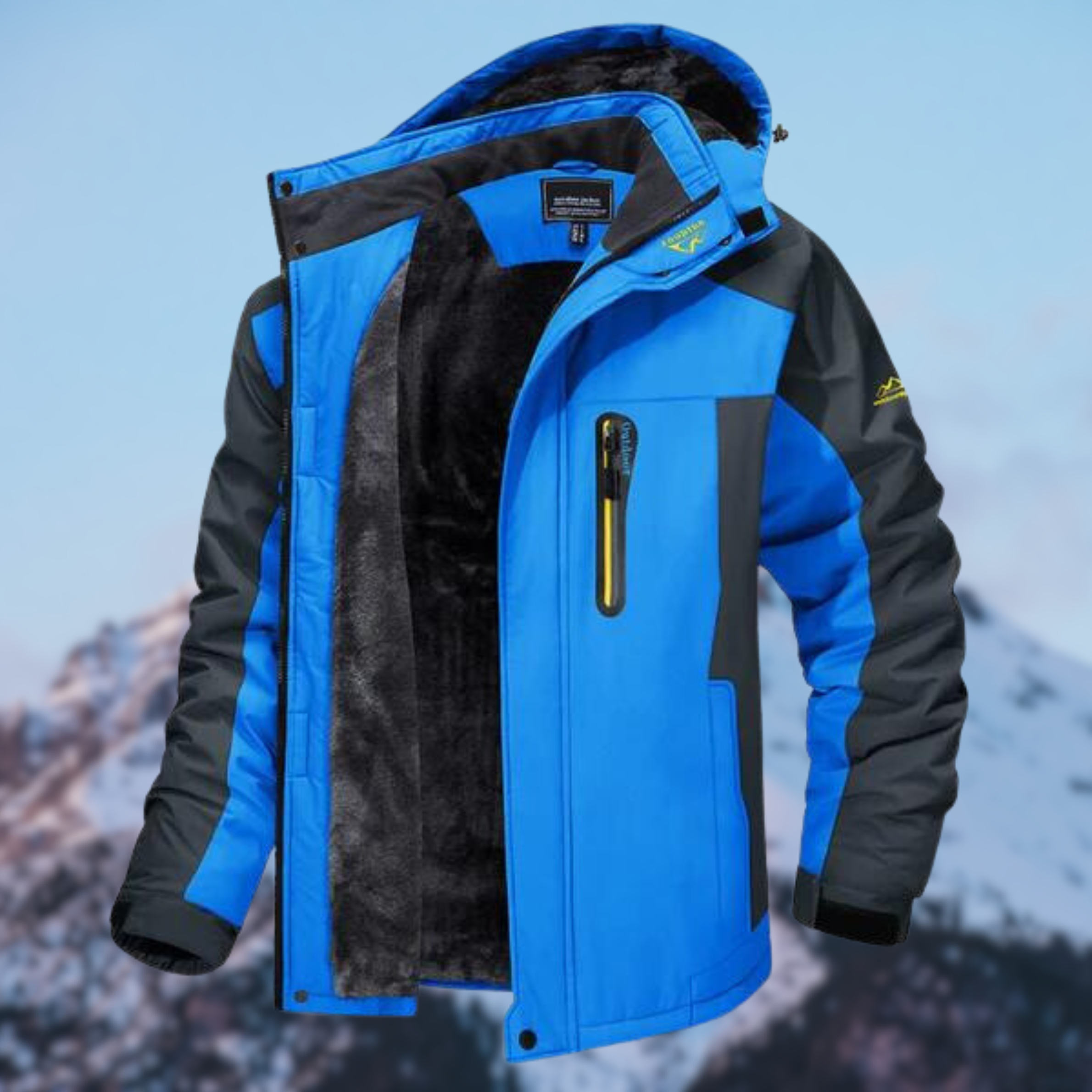 Karsten - Hochwertige Wasserfeste Winterjacke für Herren Blau