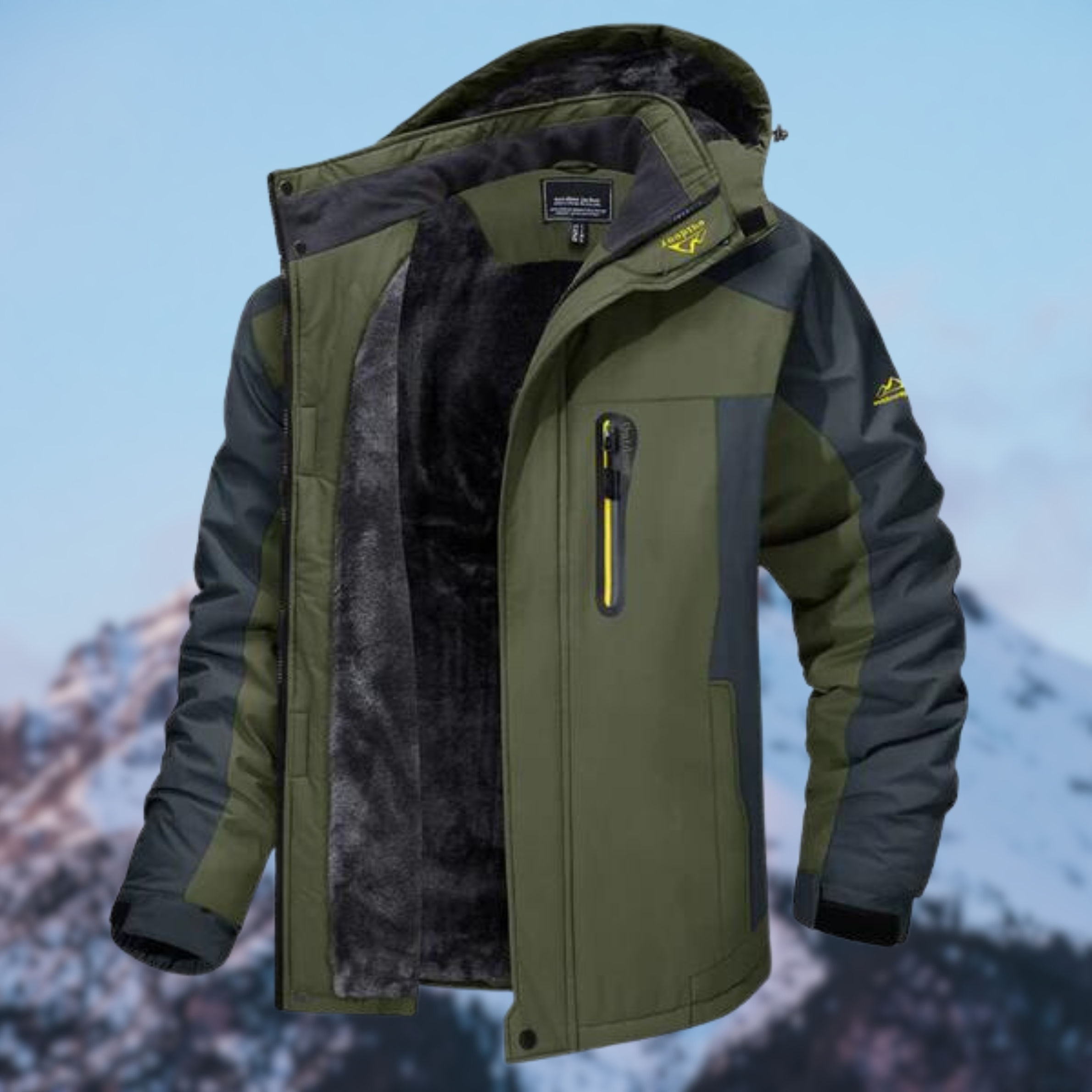Karsten - Hochwertige Wasserfeste Winterjacke für Herren Grün