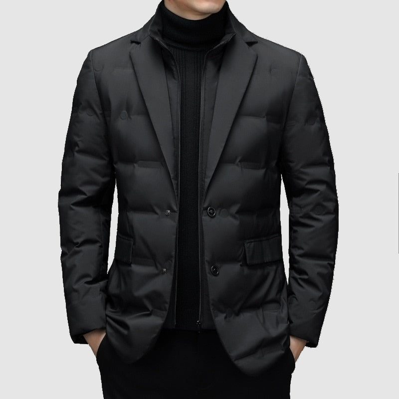 Kasimir - Premium Herren Parka Jacke Schwarz