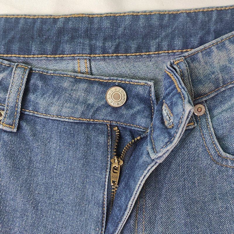 Kathrin - Baggy-Hose mit weitem Bein für Damen Blau 2