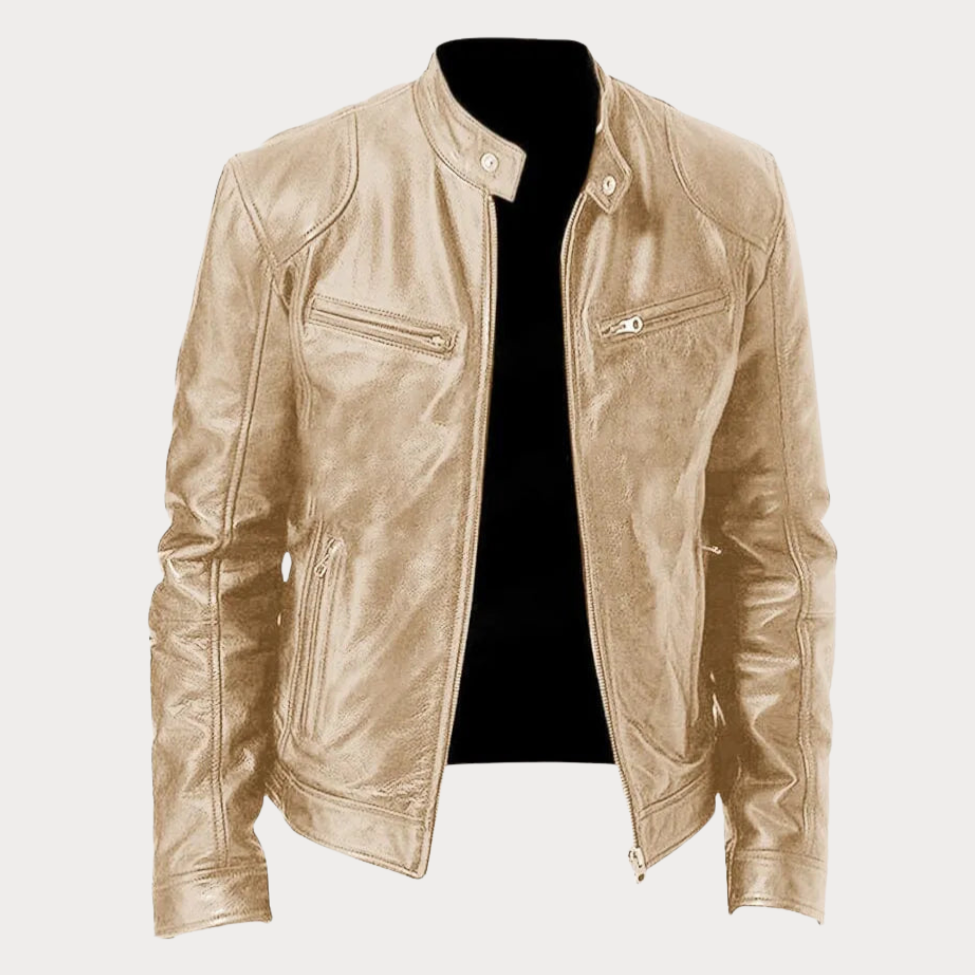 Keanu - Herren Casual Jacke für Alltag & Freizeit khaki