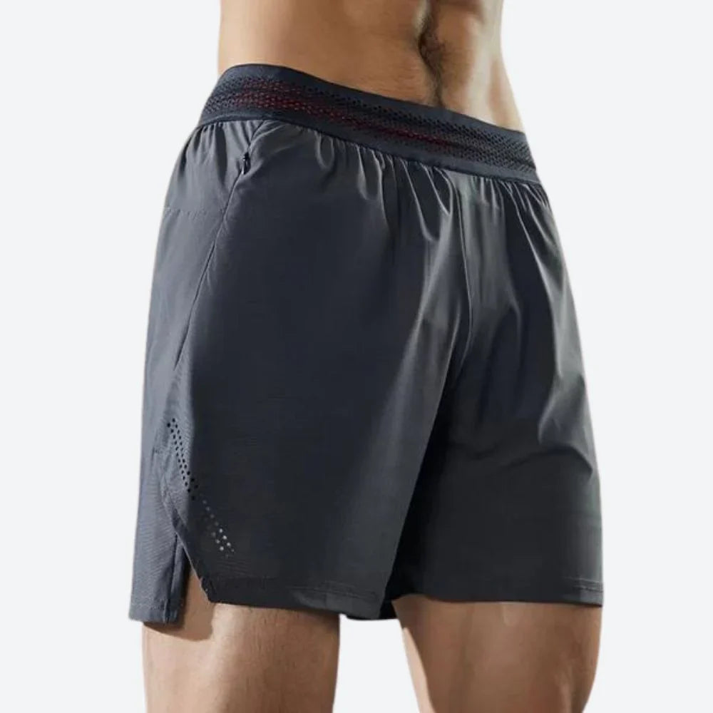 Kerim- Leichte elastische Sportshorts für Herren Grau