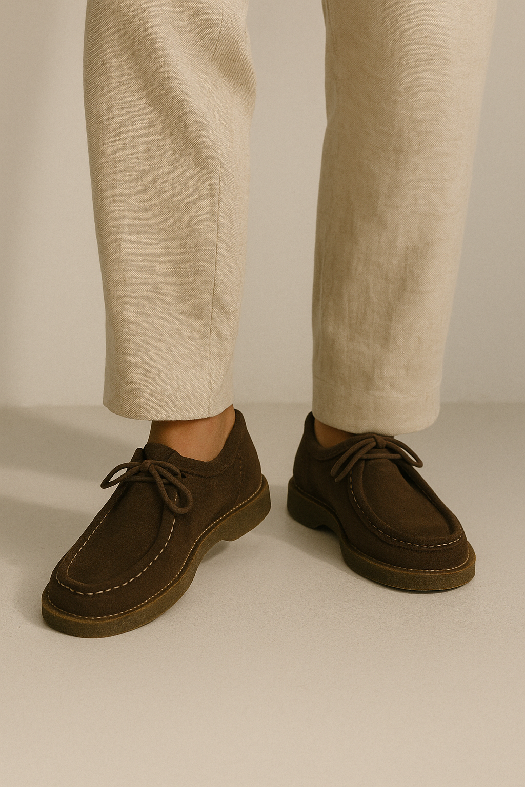 Kilian – Wildleder Schnürschuhe Herren Profilsohle Robust Elegant 1