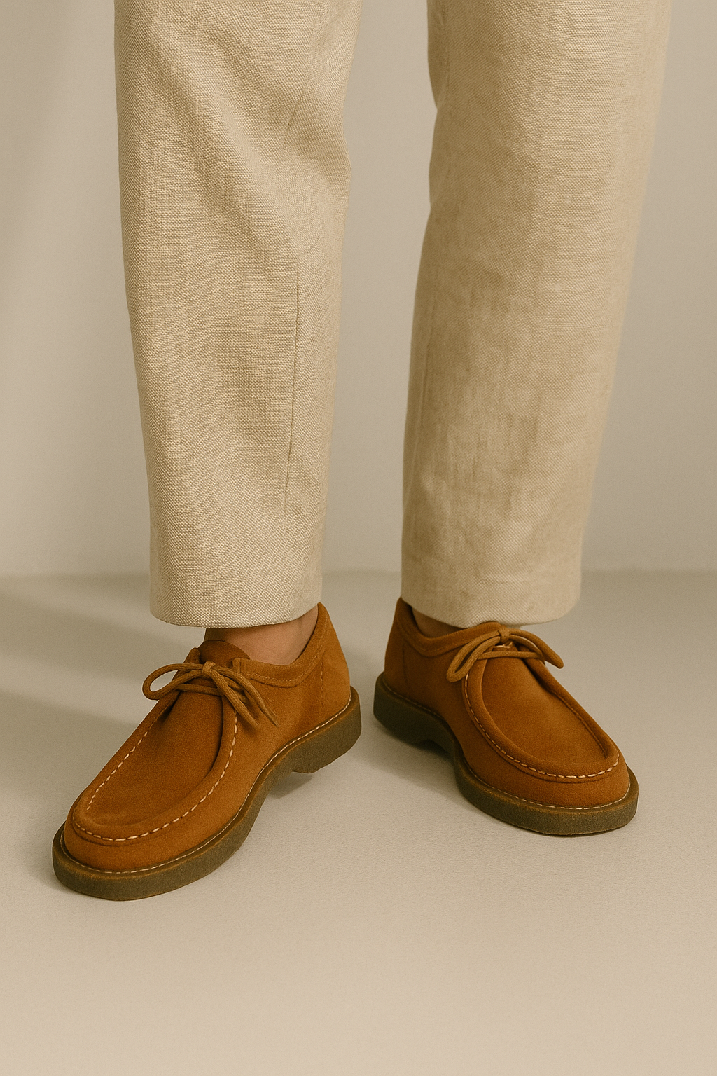 Kilian – Wildleder Schnürschuhe Herren Profilsohle Robust Elegant 3