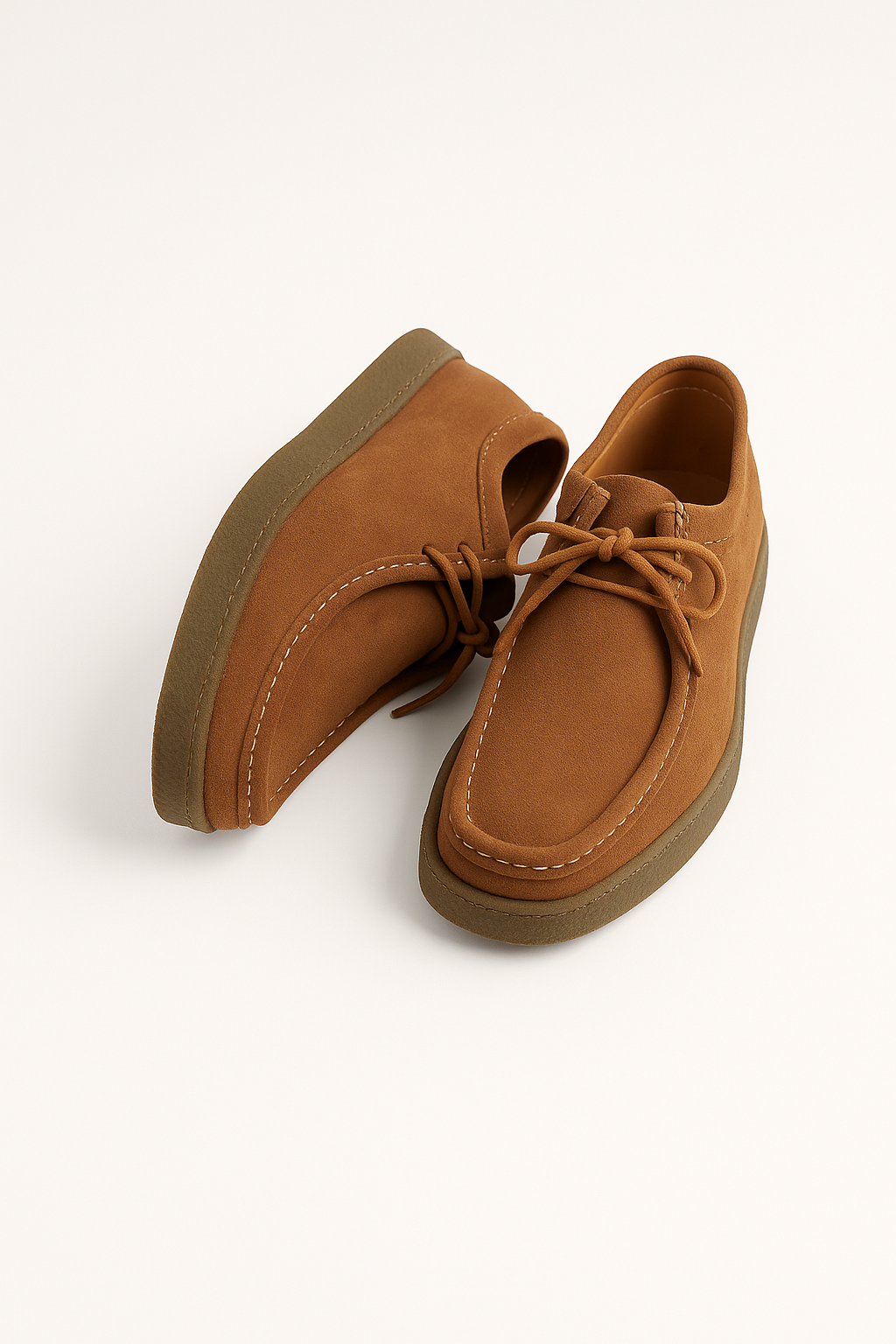 Kilian – Wildleder Schnürschuhe Herren Profilsohle Robust Elegant 4