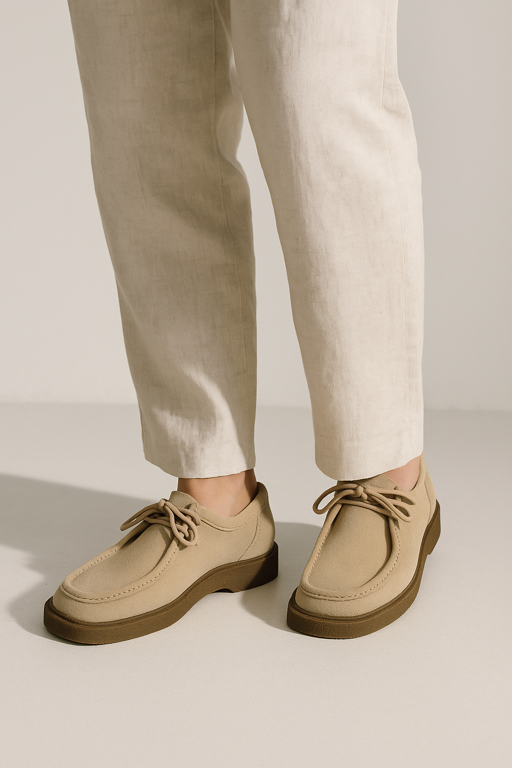 Kilian – Wildleder Schnürschuhe Herren Profilsohle Robust Elegant 6