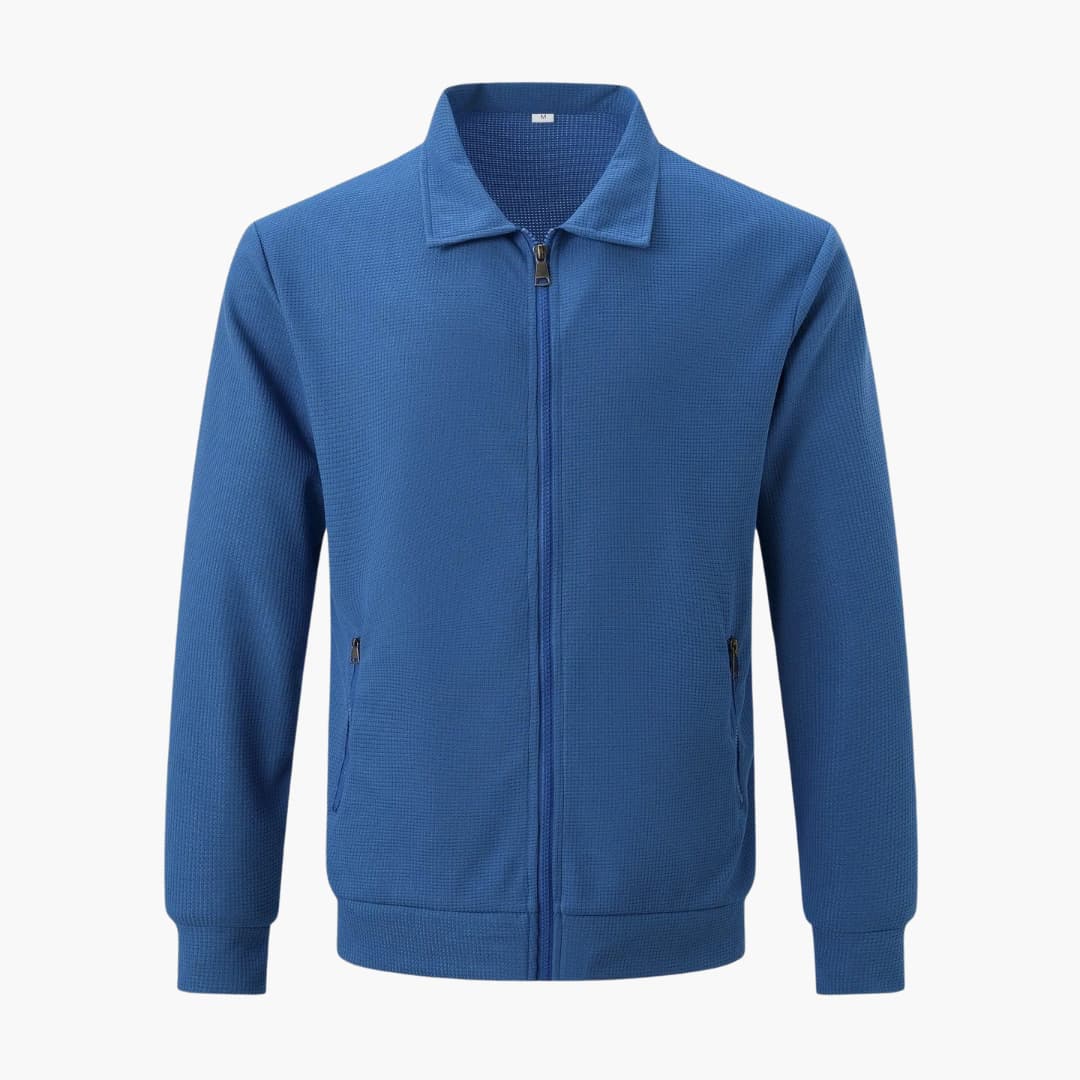 Knut - Herren Stylische Übergangsjacke für Frühling Blau