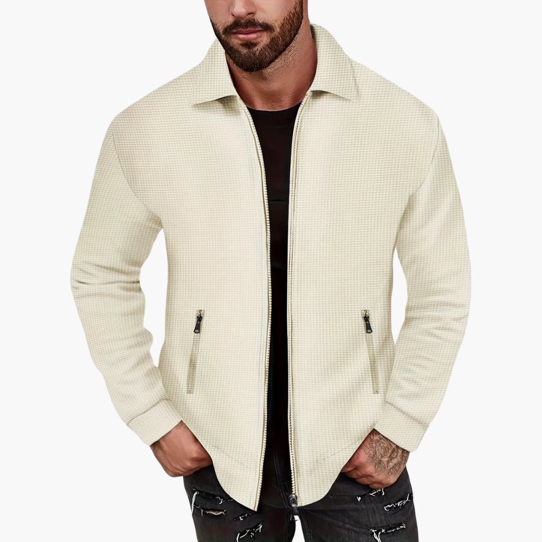 Knut - Herren Stylische Übergangsjacke für Frühling Khaki
