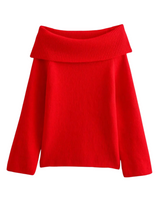 Lara - Off-Shoulder-Pullover