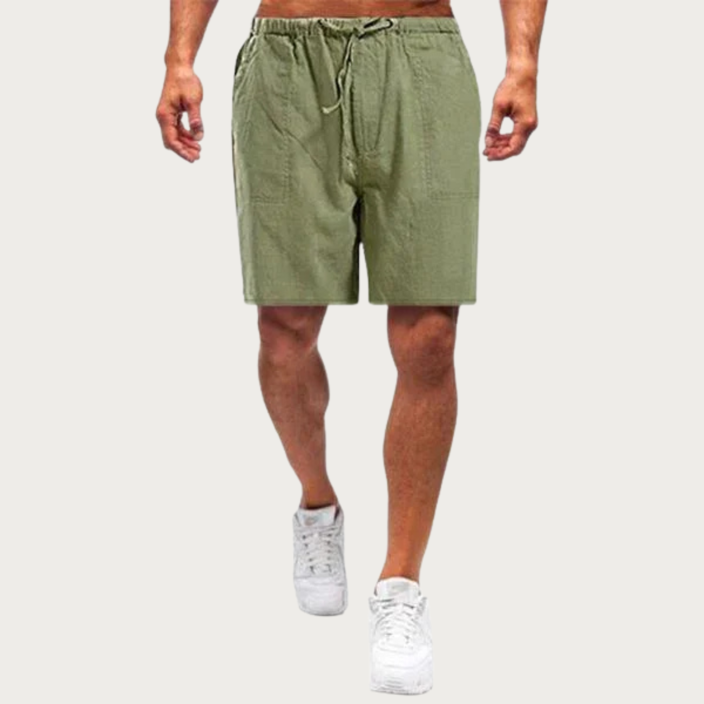 Kornel- Relaxed Fit Shorts für Herren Grün