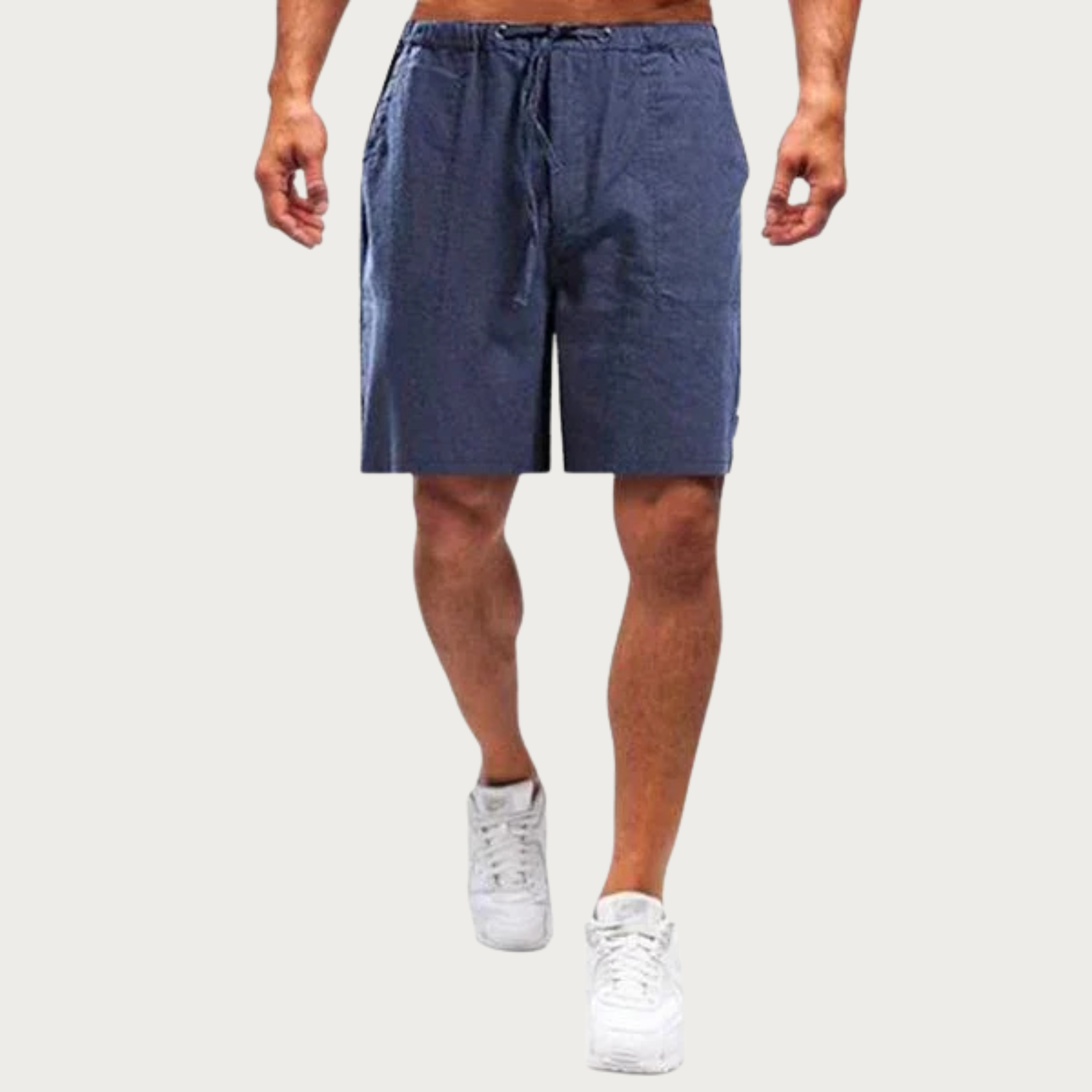 Kornel- Relaxed Fit Shorts für Herren Marineblau