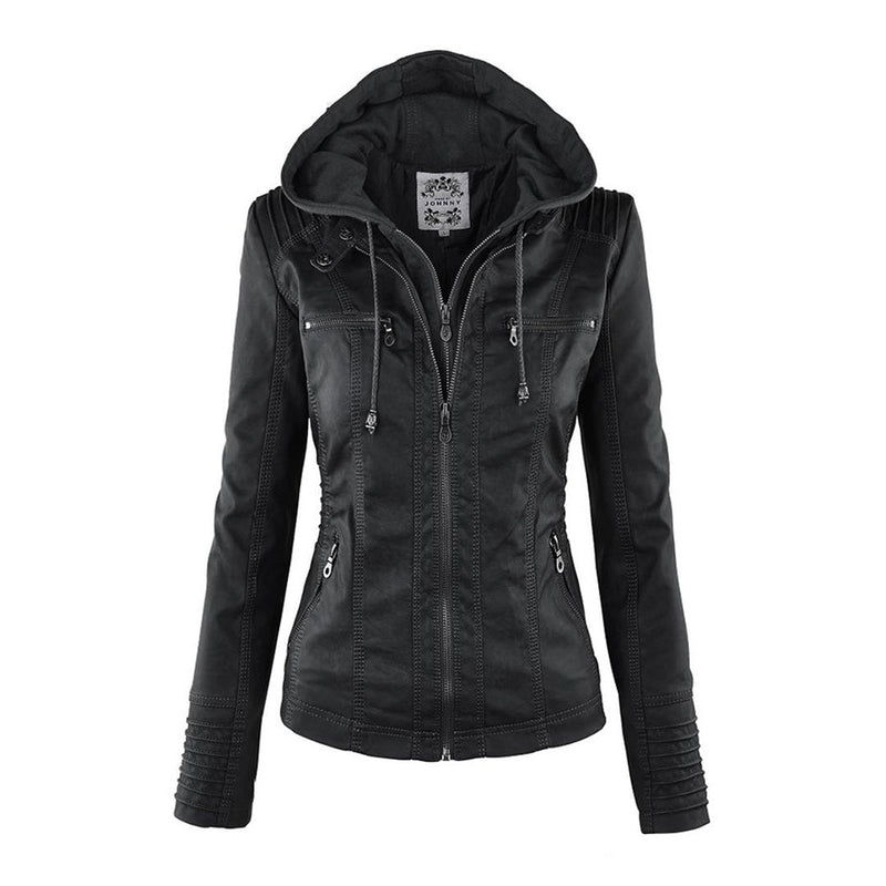 Lavinia - Damen Winter Lederjacke