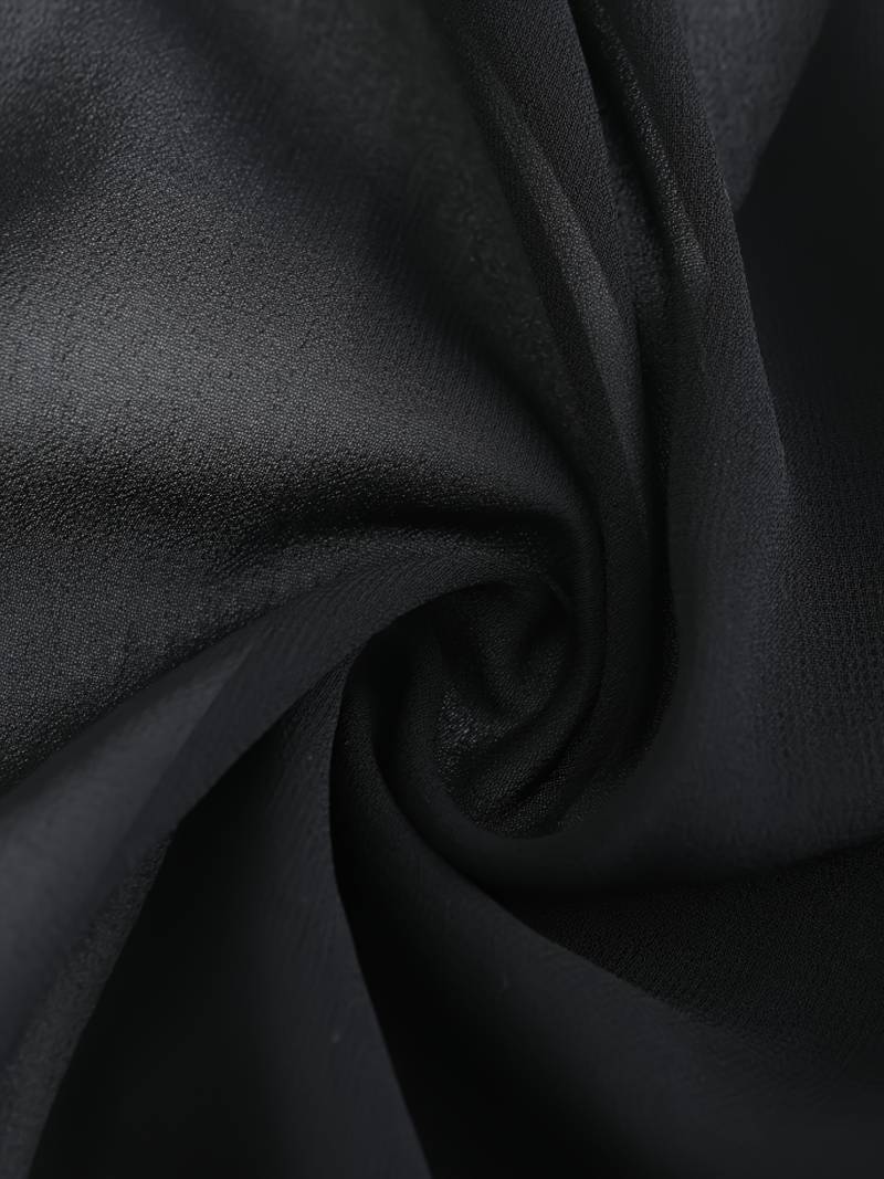 Lavinia – bluse mit offener vorderseite für den frühling  Schwarz 3