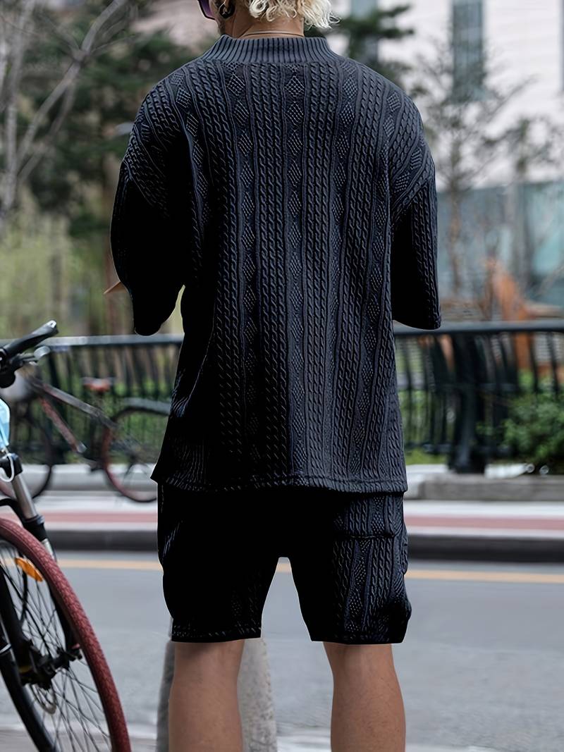 Leandro – Strickset Herren Casual Für Zuhause Und Draußen 2