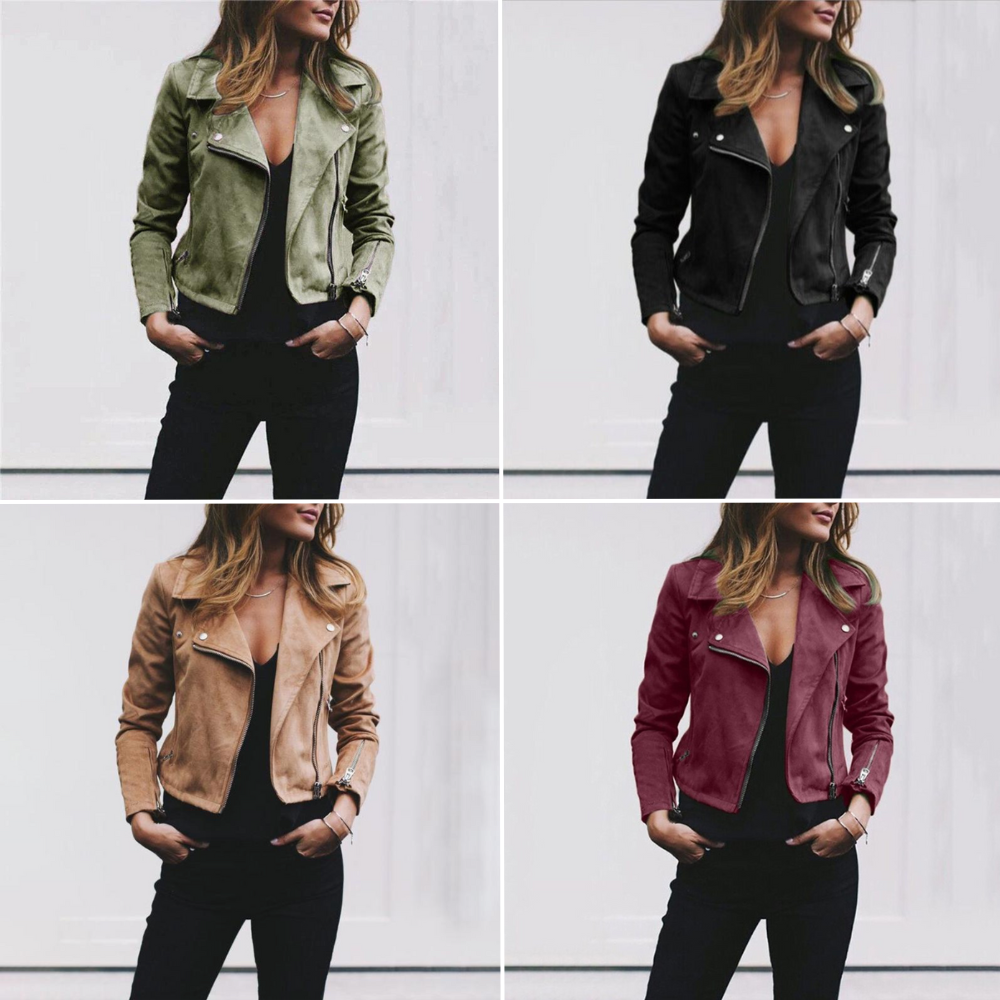 Tatjana – Stilvolle Bikerjacke Für Damen