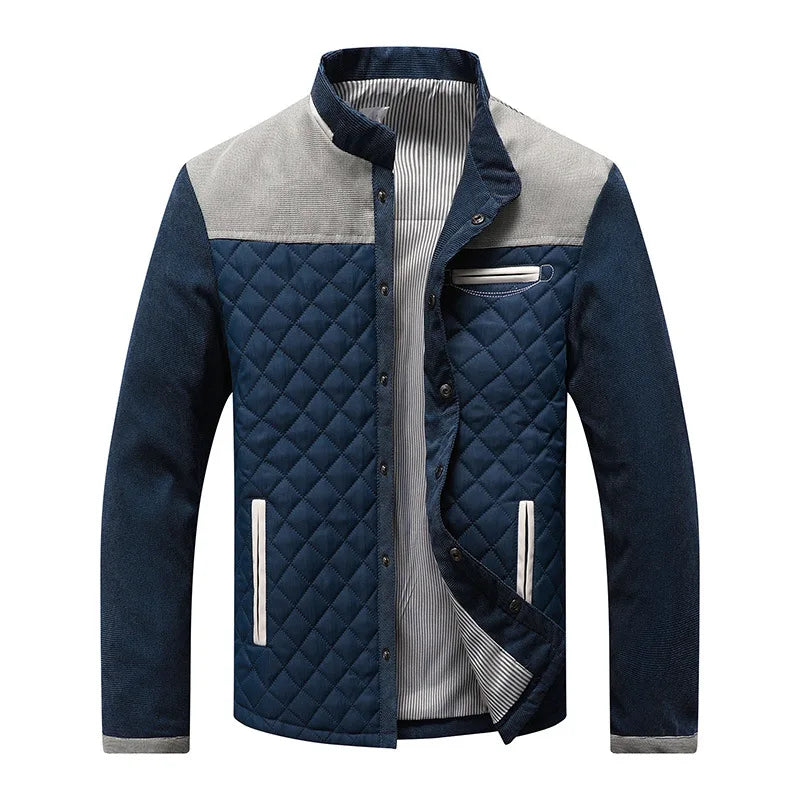 Lennie - Hochwertige Übergangs Steppjacke für Herren Grau