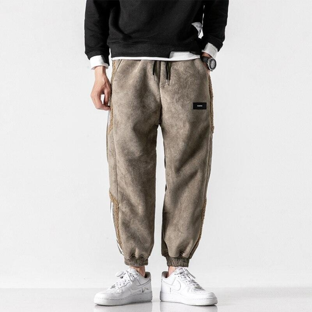 Leon – Lässige Jogger-Hose für Herren Braun