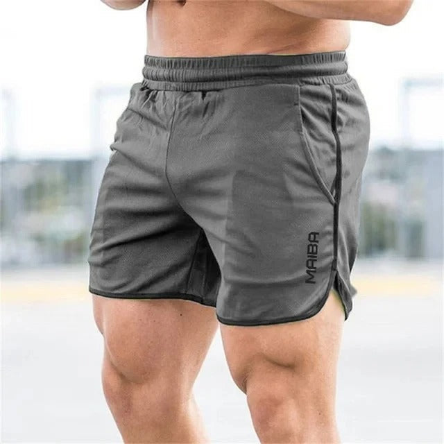 Leopold - Herren Slim Fit Badeshorts grau