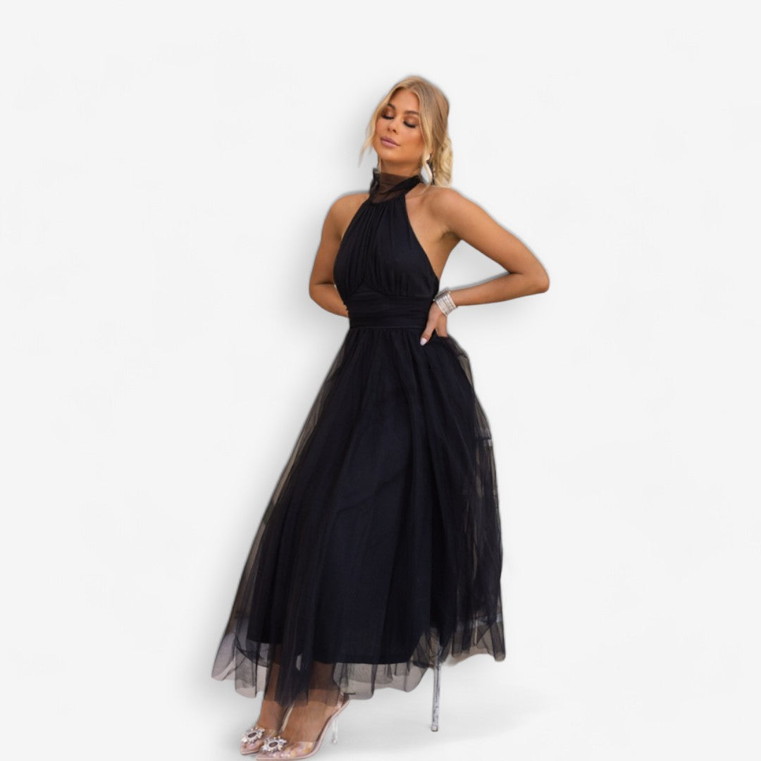Levera - Elegantes Prinzessinnenkleid Schwarz 2