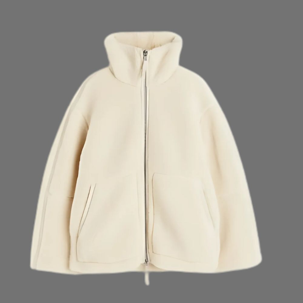 Liv - Lamswollen Jas Beige