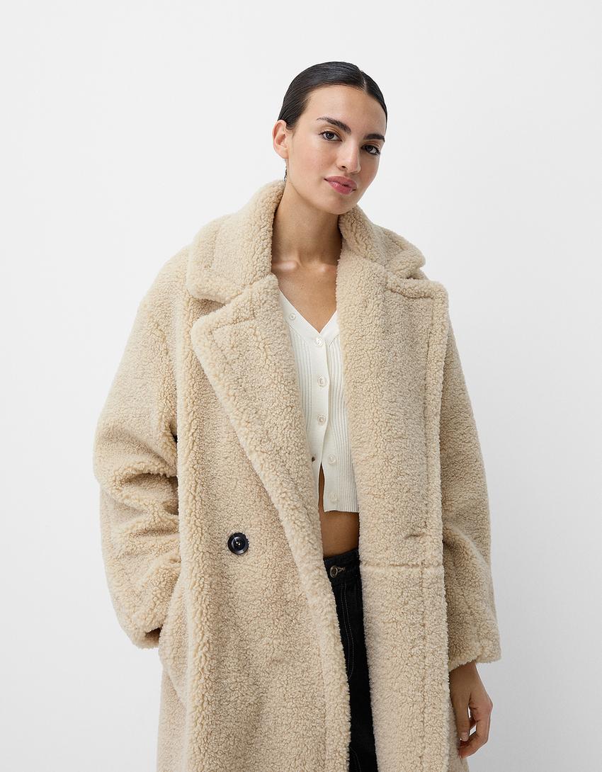 Rebecca – Luxuriöser, kuscheliger Oversize-Mantel