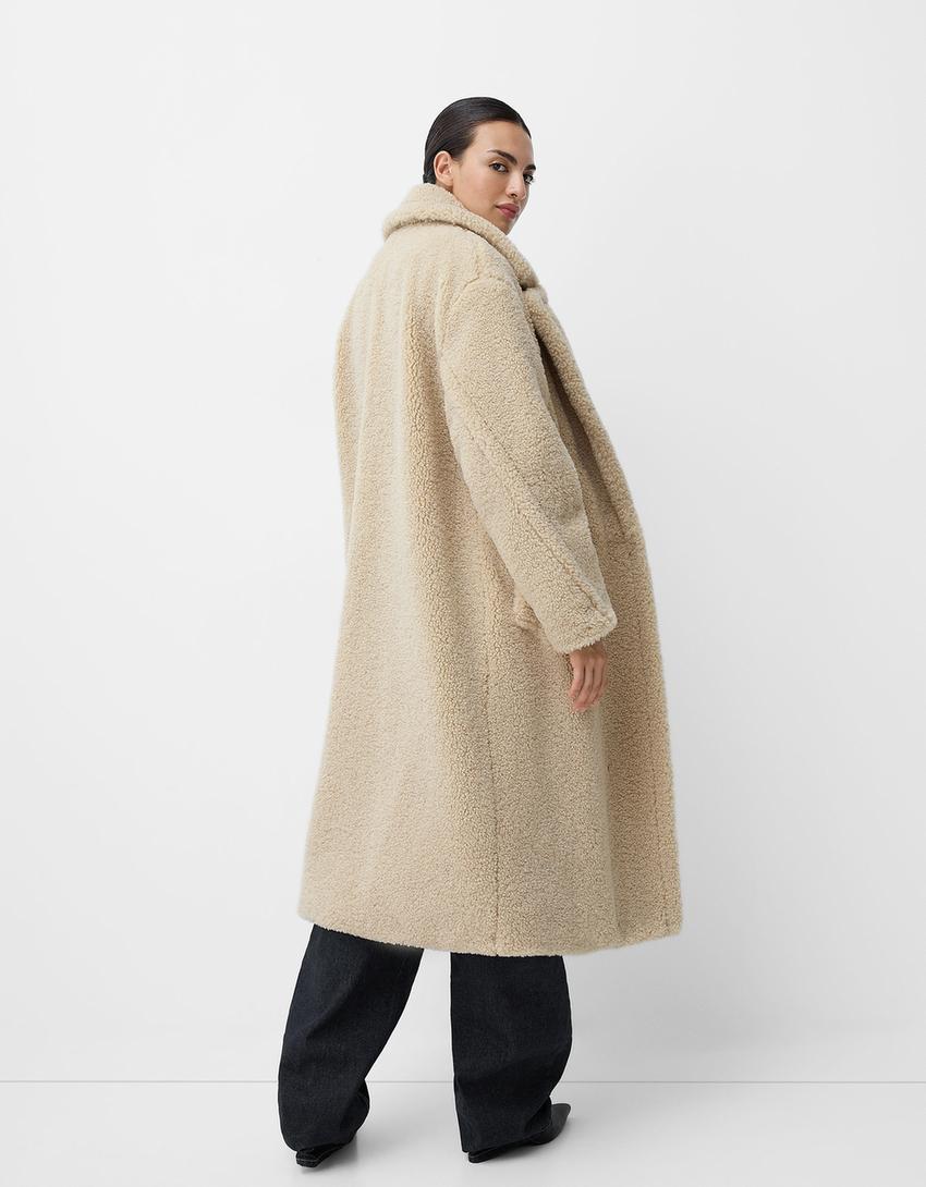 Rebecca – Luxuriöser, kuscheliger Oversize-Mantel