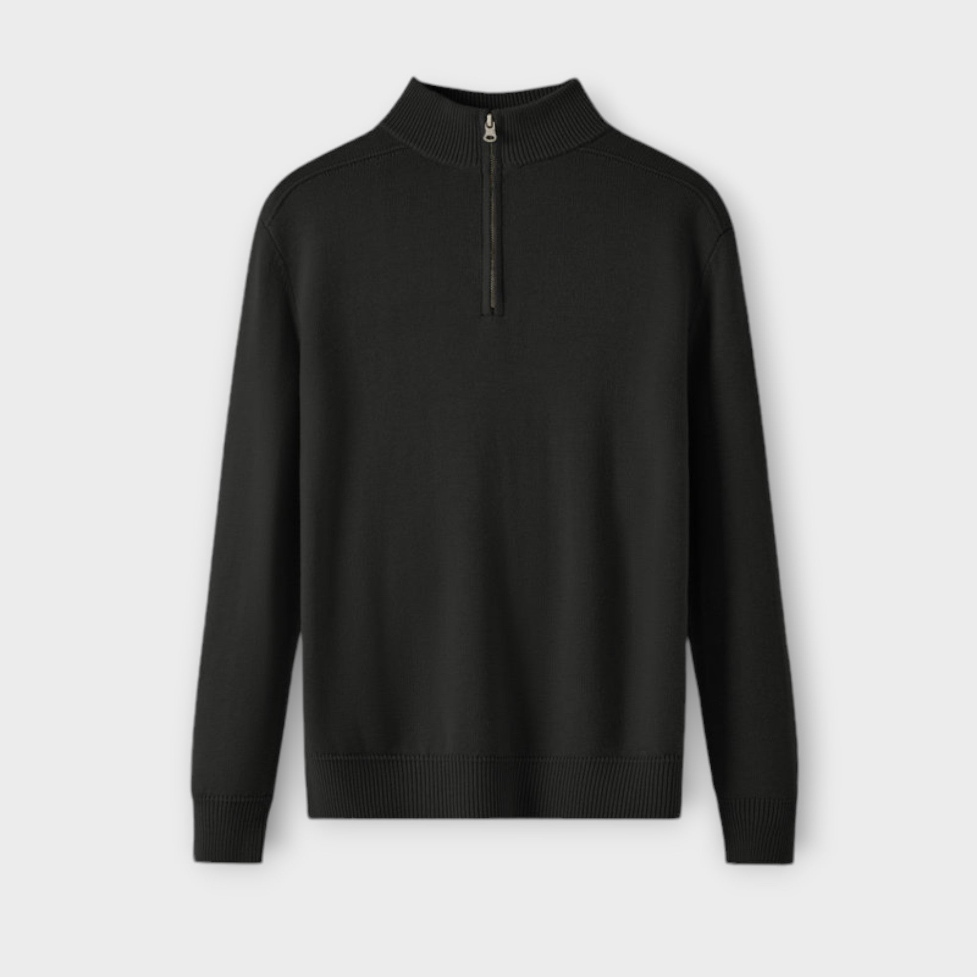 Lorin – Half-Zip Pullover für Herren Schwarz